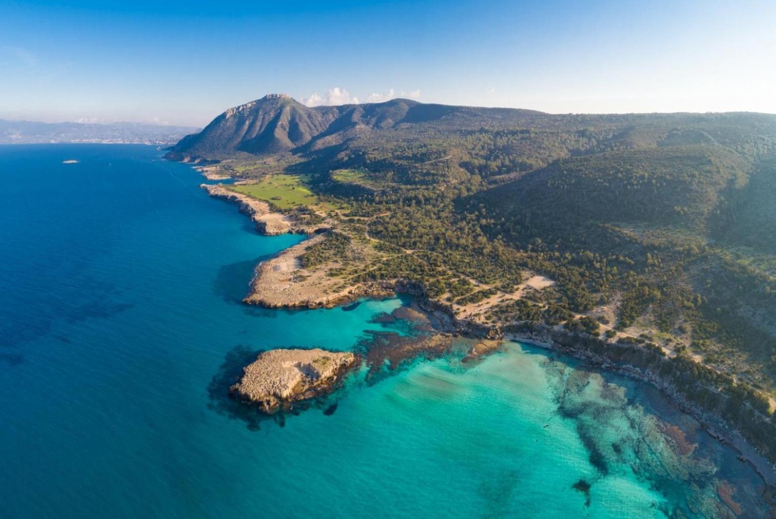 Argaka Sun Villa Tria Paphos Bagian luar foto